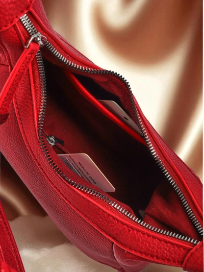 Royalfashion Dope Damska Torebka z Eko-Skóry z Ozdobnym Paseczkiem Lacquea