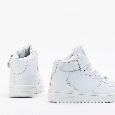 OUTLET Vaikiški balti sportiniai bateliai Motisko - Avalynė