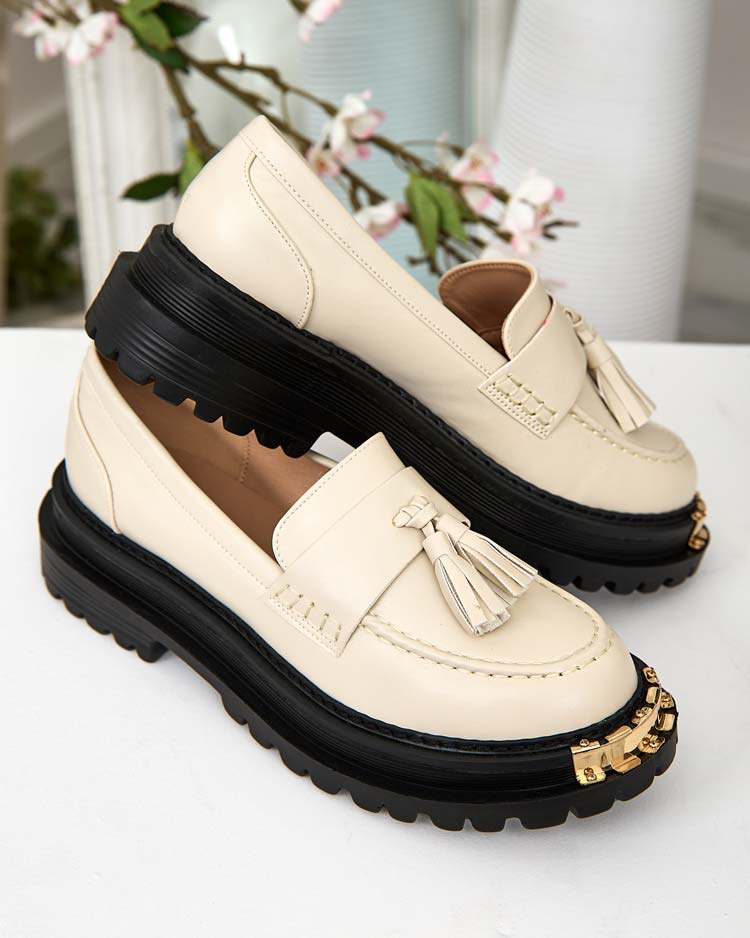 Royalfashion Женские мокасины с кисточками Fresosne