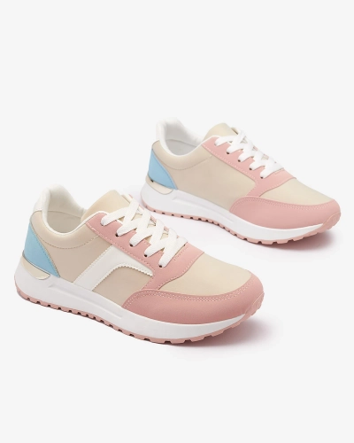 Женская спортивная обувь розово-бежевого цвета Arienla - Обувь