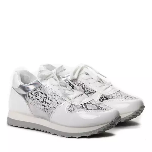 OUTLET Белые кроссовки Santiegane - Обувь