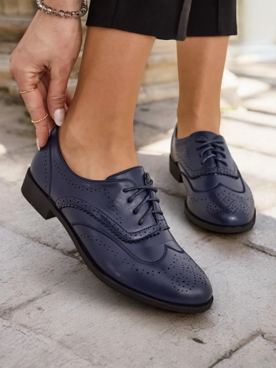 Женские туфли на шнуровке Геролюв