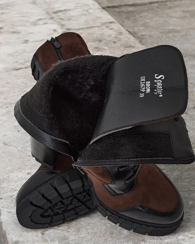 "Royalfashion" Moteriški batai su kulniuku Worce