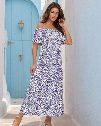 Royalfashion Женское платье-миди a'la hiszpanka