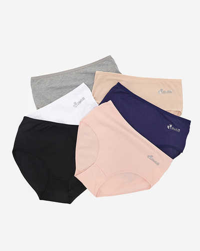 Комплект женских трусов, тип трусы ПЛЮС РАЗМЕР 6 шт./упак. - Нижнее белье