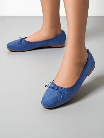 Royalfashion Женские балетки с бантом Zaame