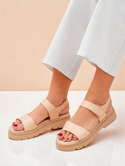 Royalfashion moteriškos basutės su storesniu padu Otvanna