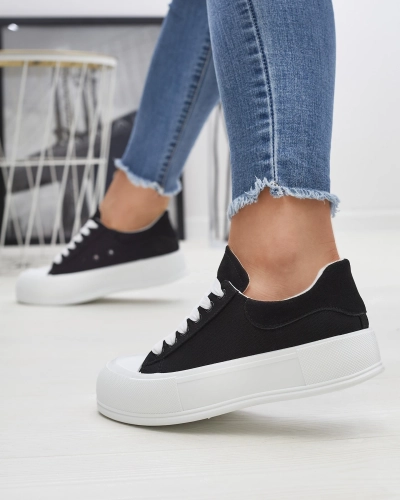 Черные женские спортивные кроссовки Tovarry- Footwear