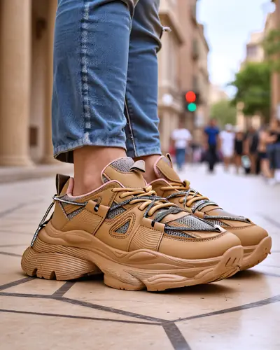 Royalfashion moteriški sportbačiai su storu padu Reterri