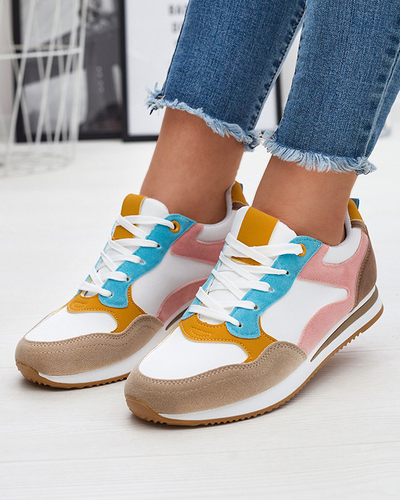 OUTLET Женские разноцветные спортивные туфли на шнуровке Semdik - Обувь