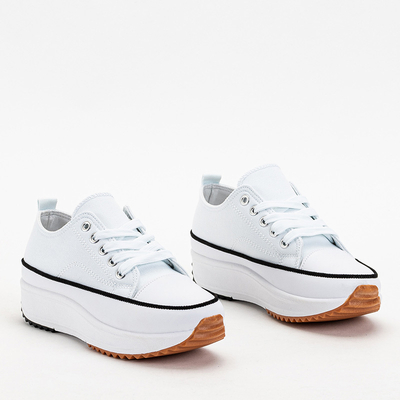 OUTLET Moteriški balti treniruokliai Trenicso platformoje - Avalynė