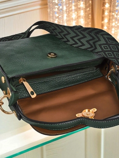 Aurelia Verde – женская сумка из экологической кожи с украшением