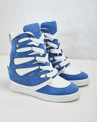 Royalfashion Moteriški sportiniai batai ant kulno Pamstinsa