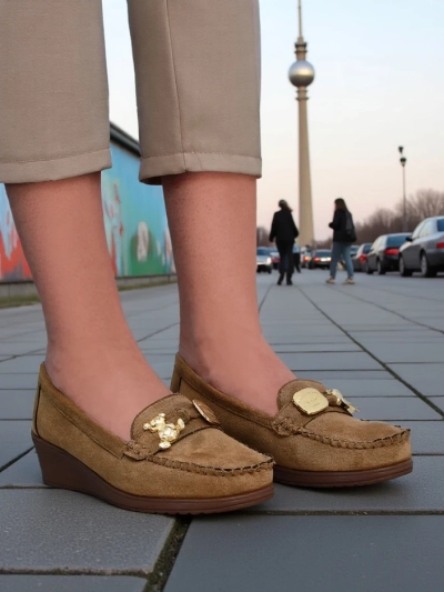 Royalfashion Женские мокасины на низком каблуке Mollan