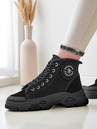 Royalfashion aukšti moteriški sportbačiai Hirrias