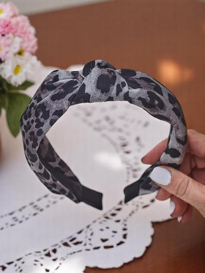 Royalfashion Ободок для волос в стиле леопардовый принт Lea