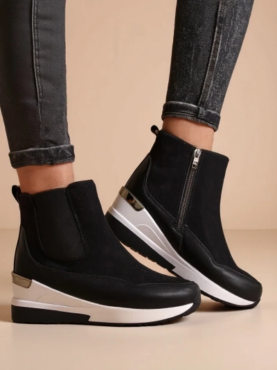 Женские ботинки на скрытом каблуке Royalfashion Zafico