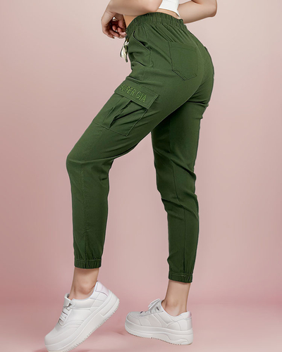 Royalfashion Женские тканевые боевые брюки