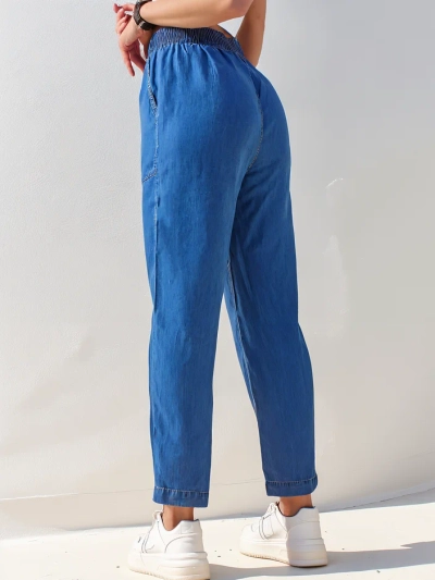 Royalfashion Прямые женские тканевые брюки 7/8