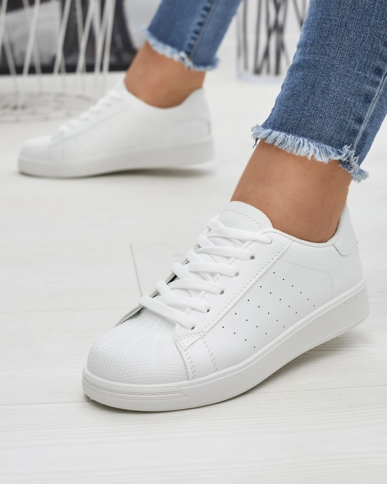 Женские спортивные кроссовки белого цвета Empalla- Footwear