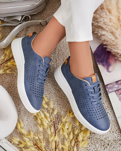 Royalfashion Moteriški ažūriniai sportbačiai Deromias