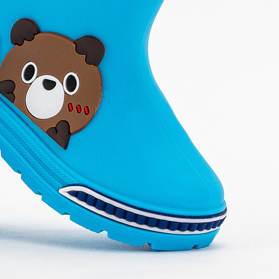 Berniukams mėlyni lietaus batai Uncon - Avalynė