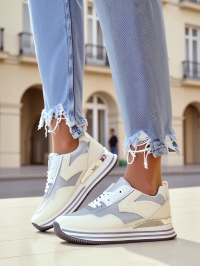 Кроссовки Royalfashion для женщин с блестками Borovis