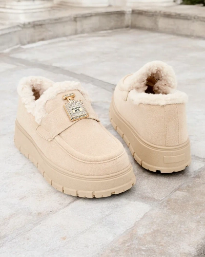 Royalfashion Женские утепленные мокасины Viserr