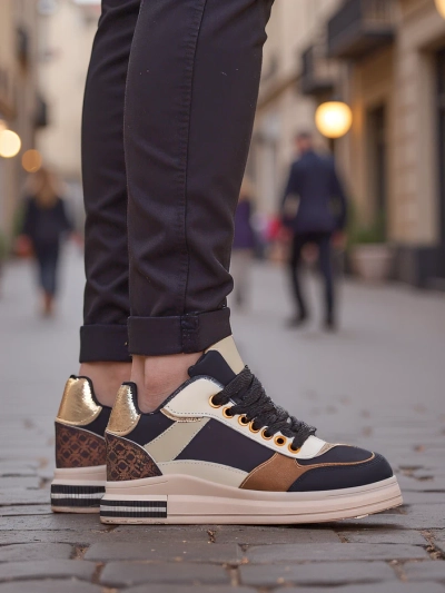 Женские кеды на платформе Royalfashion Zerron