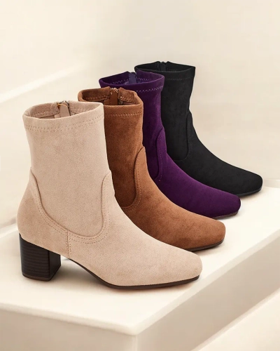 Женские ботильоны на каблуке Royalfashion Florin