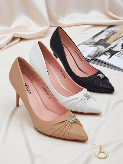 Royalfashion Женские туфли-лодочки из экокожи Venetia Nera