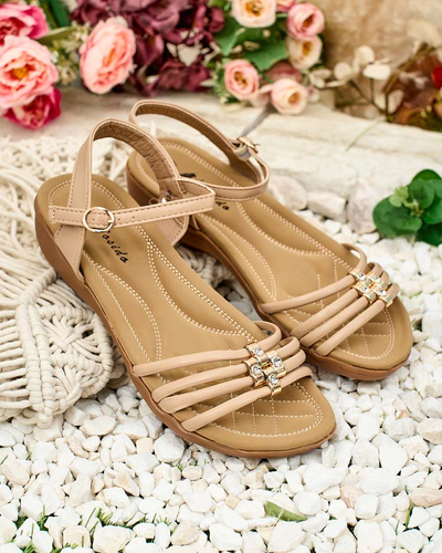 "Royalfashion" Dekoruoti moteriški sandalai "Sun Crusher"