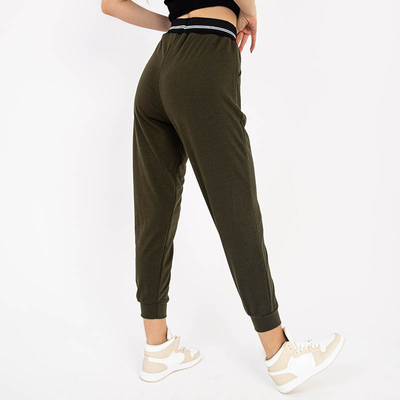 Žalios moteriškos sportinės kelnės - Drabužiai