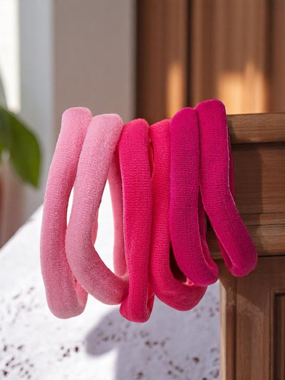 Royalfashion Набор из 6 цветных резинок для волос Colora