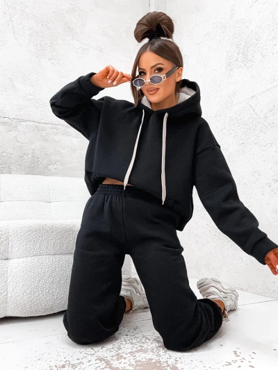 Royalfashion Хлопковый женский комплект толстовок