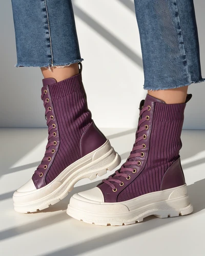 Royalfashion Moteriški aukšti darbo batai Fosilla