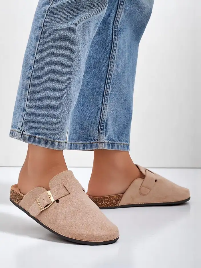 Royalfashion Мытые женские сандалии с закрытым носом Zanbe