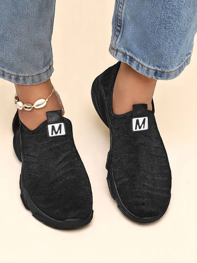 Royalfashion Женские слипоны спортивные тканевые кроссовки Flex Move