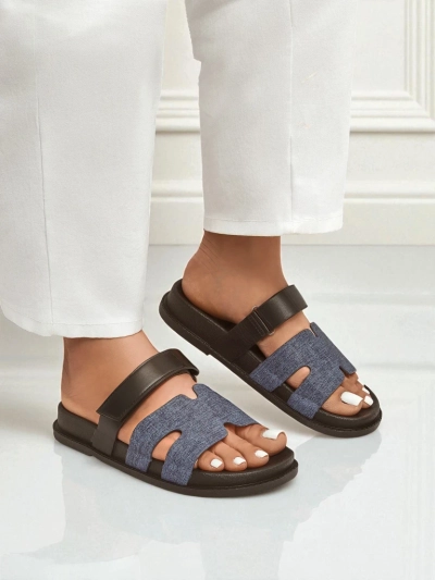 Royalfashion Женские тапочки из экокожи FlexiComfi
