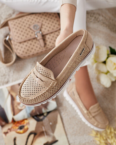 "Royalfashion" ažūriniai moteriški mokasinai Leteller