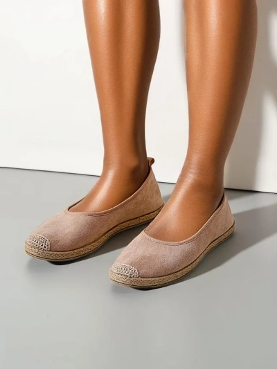 Royalfashion moterų ekosuedinės espadrilės Aroles