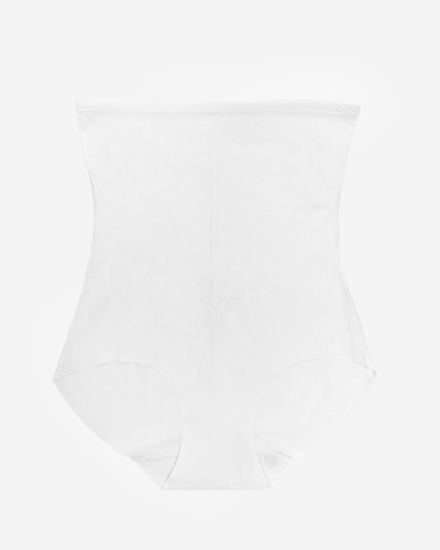 Женские белые утягивающие трусики ПЛЮС РАЗМЕР - Нижнее белье