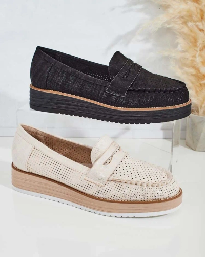 "Royalfashion" Ažūriniai moteriški mokasinai Moell