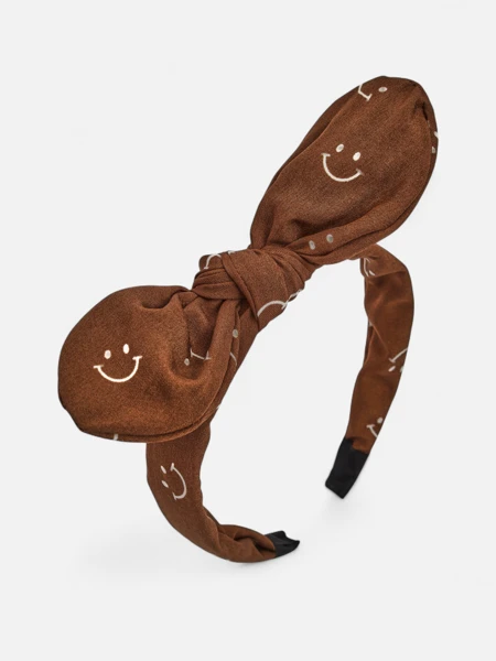 Royalfashion: Opaska dla dzieciaków z kokardą w śmieszne minki!