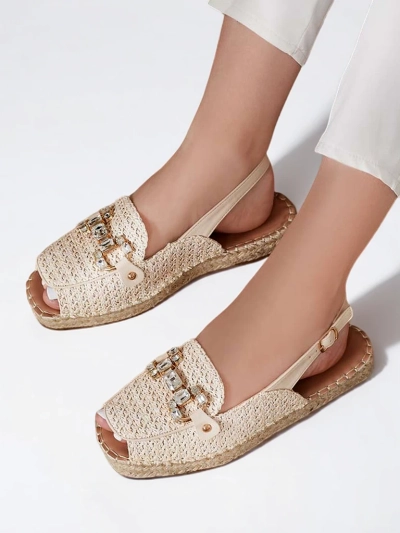 "Royalfashion" Moteriškos espadrilės atvirais pirštais