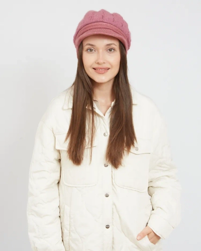 Royalfashion Женская беретка с козырьком