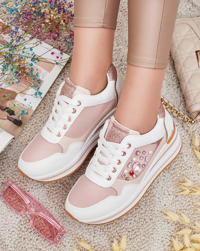 Royalfashion Женские спортивные кроссовки на котурнах Roenna