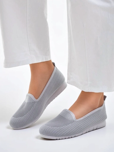 Royalfashion Moteriški audinio loafers Caerit