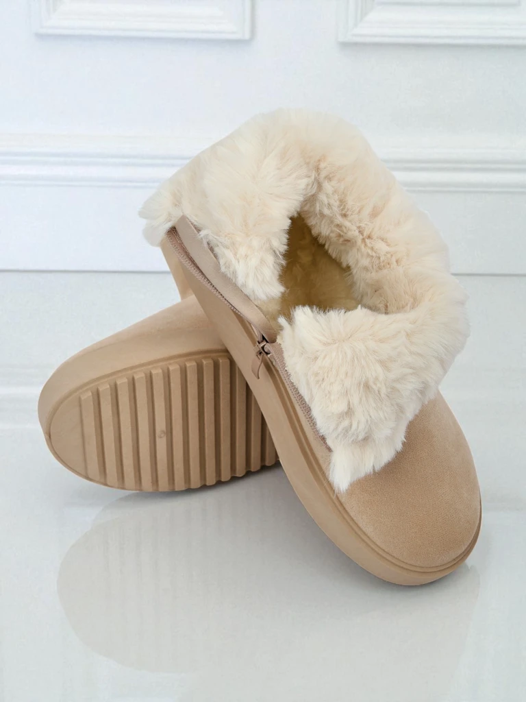 Royalfashion Короткие женские ботинки a'la снегоходы Aurelia Classico