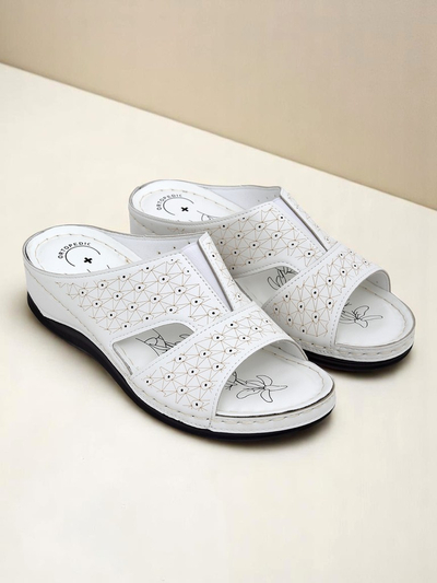 Royalfashion Damskie klapki Nova Step - sztos!